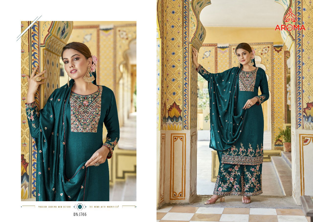 Leela By Aroma Premium Silk Designer Salwar Kameez Wholesale Shop In Surat
